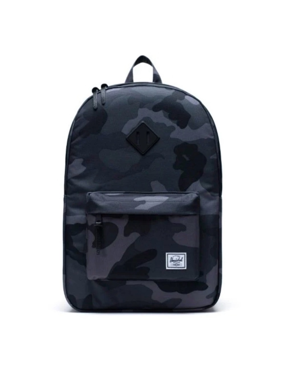Herschel Black/Grayish Camo Unisex Backpack - Stylish Everyday Bag